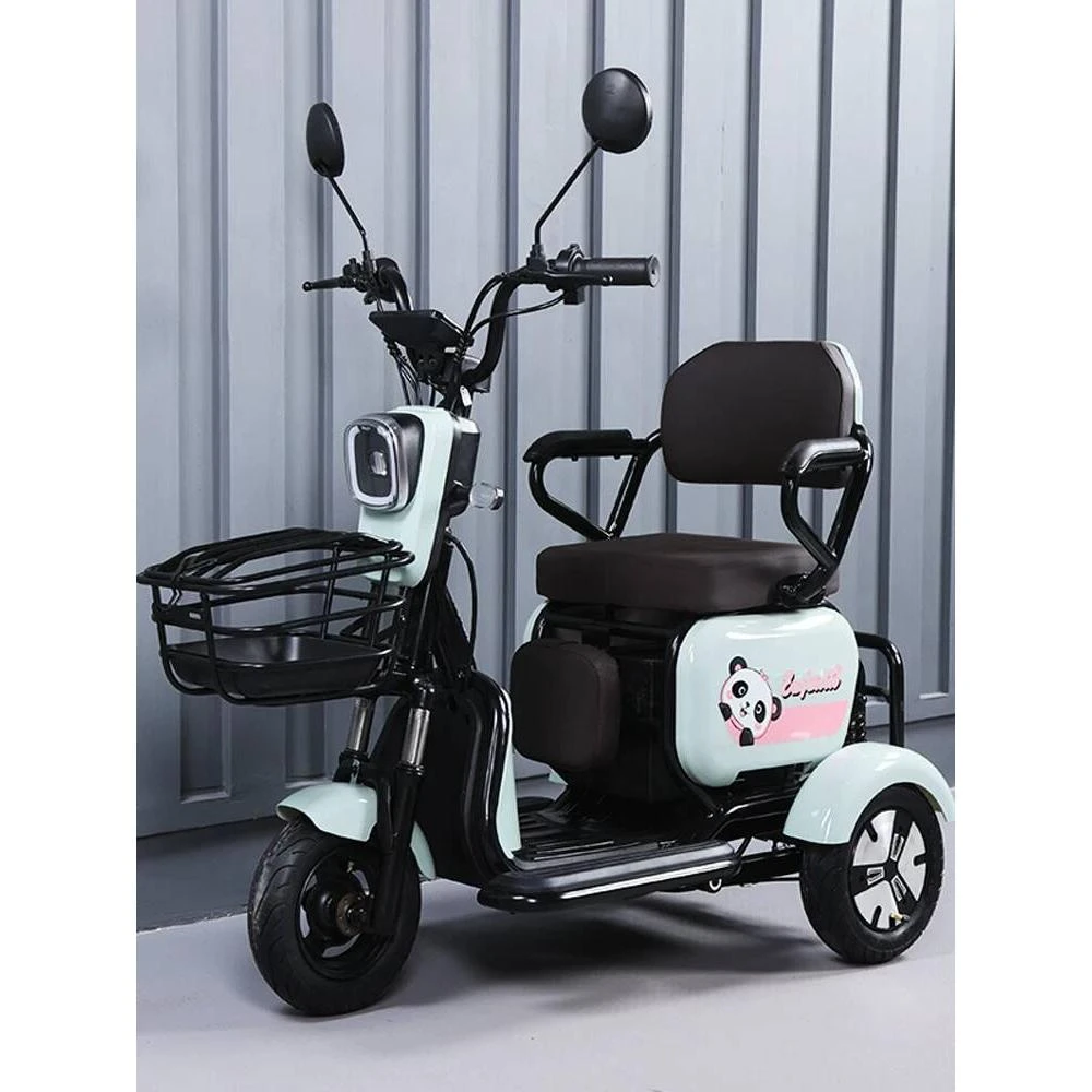 雙驅爬坡小型迷你老年人女士代步車/電動三輪車/電動車/電動自行車/長輩代步車/電動代步車/三輪電動車/老年代步電動車/成