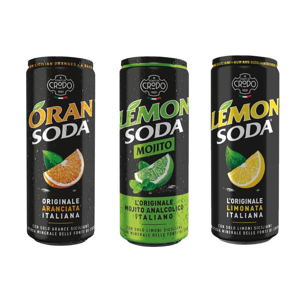 Crodo 義大利 Crodo 氣泡飲 檸檬風味 莫希托風味 香橙風味 氣泡水 悠西將