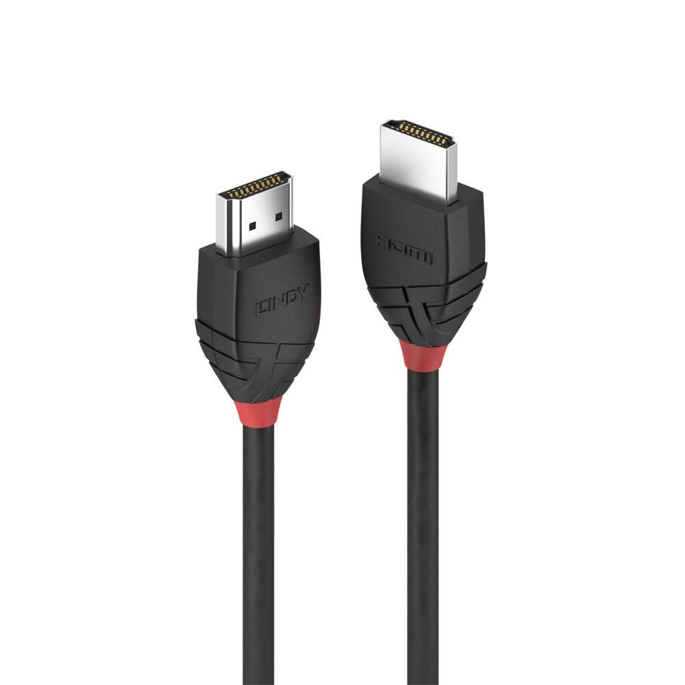 【LINDY 林帝】BLACK LINE HDMI 2.0 公-公 傳輸線 5m
