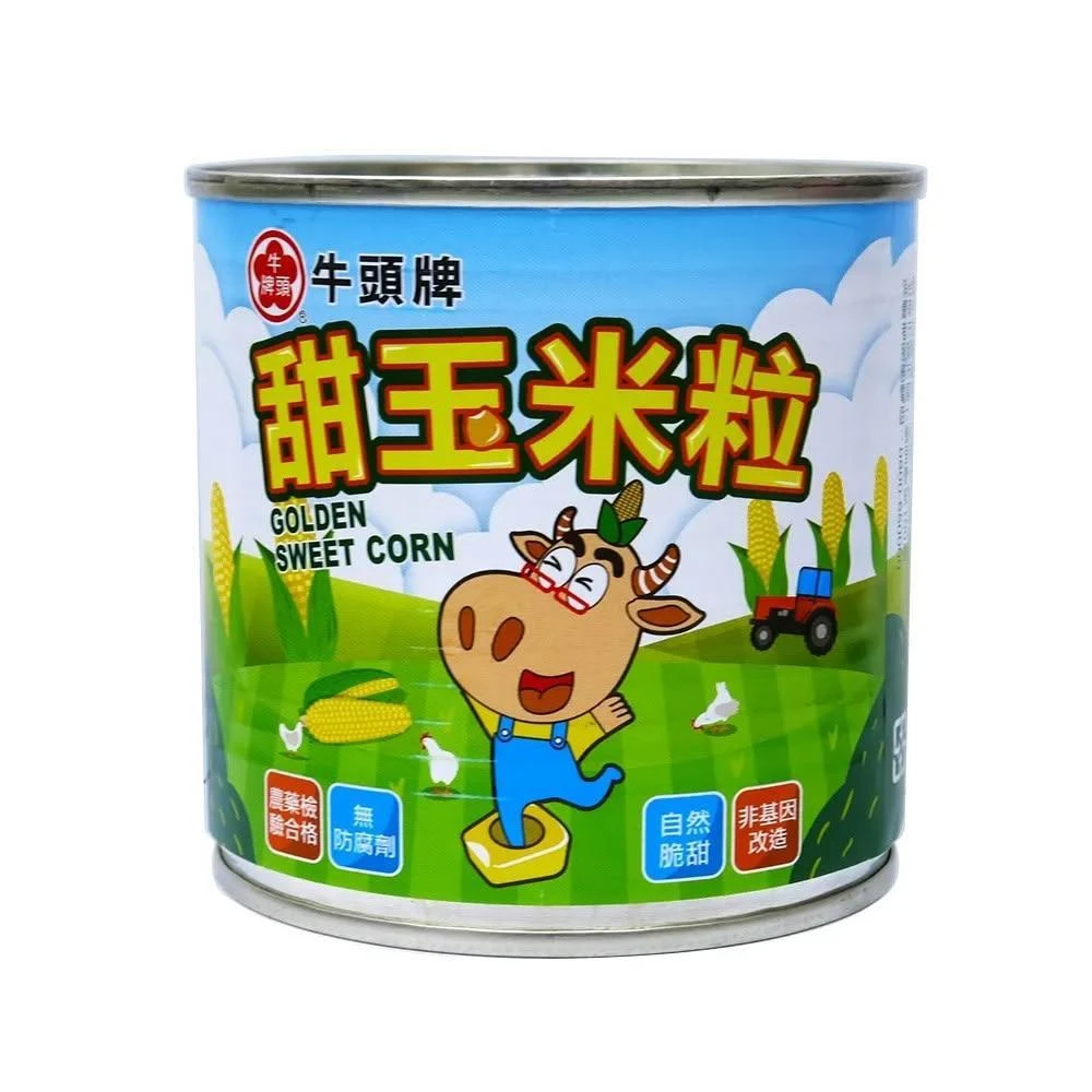 【彤老闆食品百貨】牛頭牌甜玉米粒340g玉米罐頭