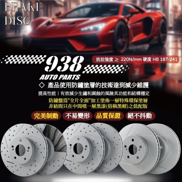938嚴選 副廠外銷高硬度 CARNIVAL 煞車盤  前盤 後盤 劃線盤 剎車盤 碟盤