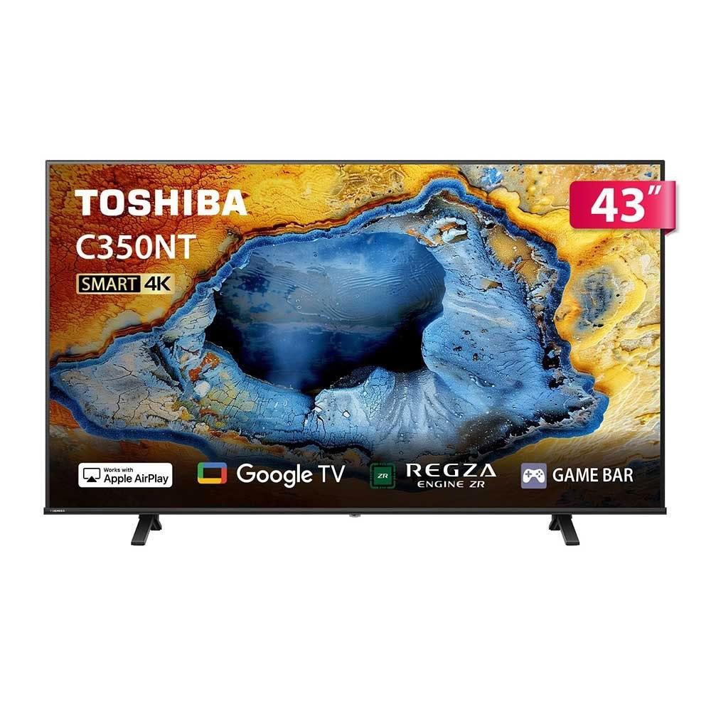 TOSHIBA 東芝】43C350NT 顯示器43型REGZA 4K Google TV液晶顯示器