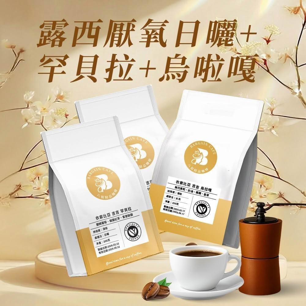 【八根】露西藝伎 精品咖啡豆 每袋200克 咖啡 咖啡豆  精品咖啡