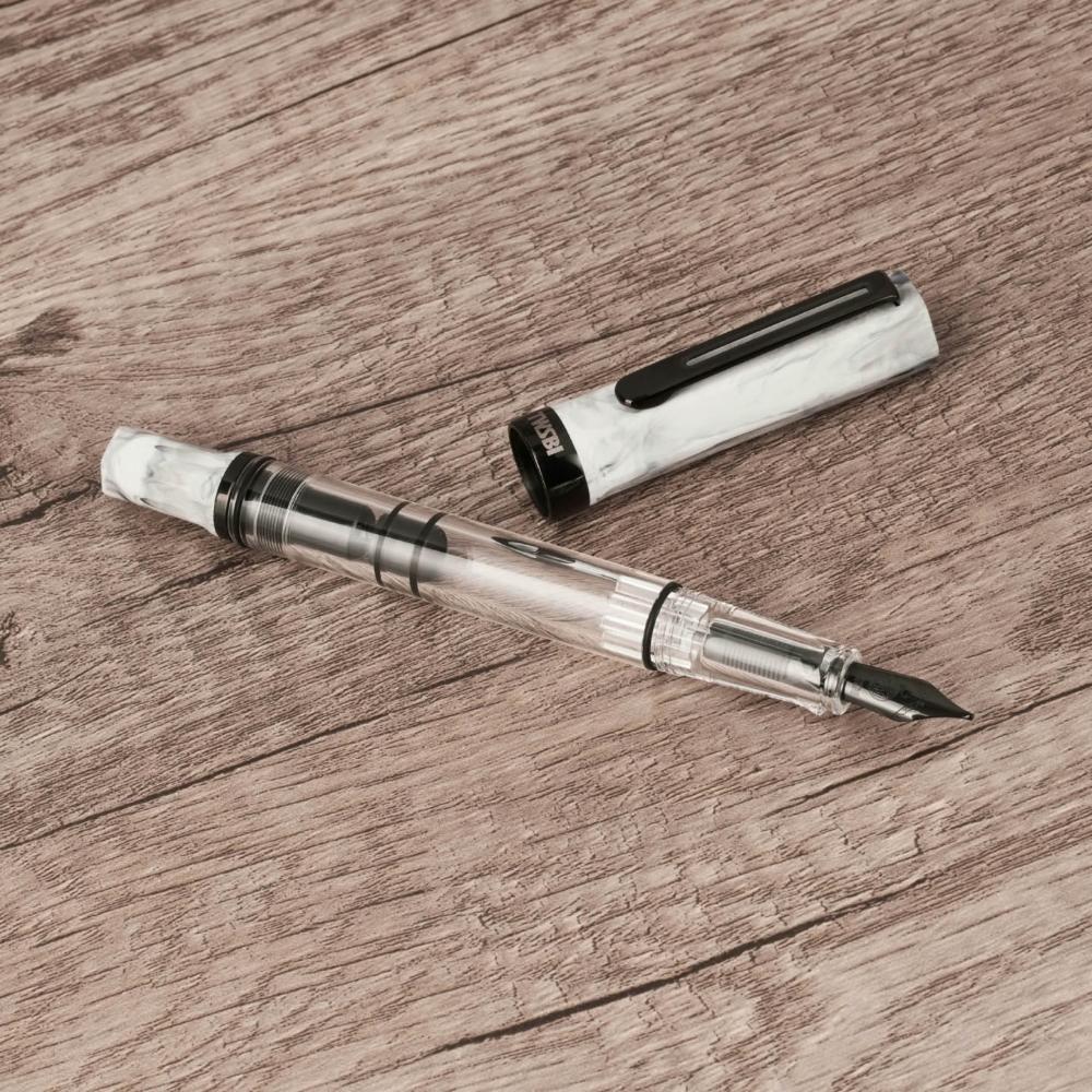 TWSBI 三文堂】臺灣TWSBI 三文堂ECO 活塞上墨鋼筆-卡拉拉& 黑鈦EF/F/M