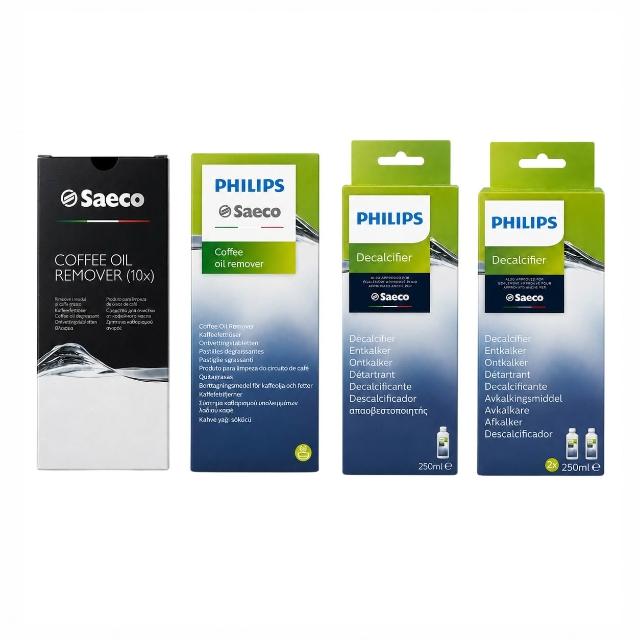 【Philips 飛利浦】小珍嚴選 Saeco 原廠咖啡機清潔錠 咖啡油清潔錠 除鈣劑 除垢液 保養耗材