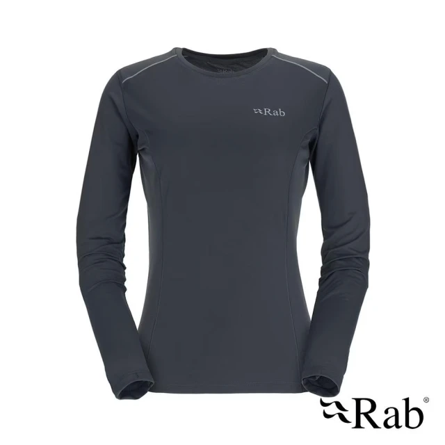 【RAB】Force LS Tee 長袖透氣排汗衣 女款 QBL08 [阿爾卑斯戶外]