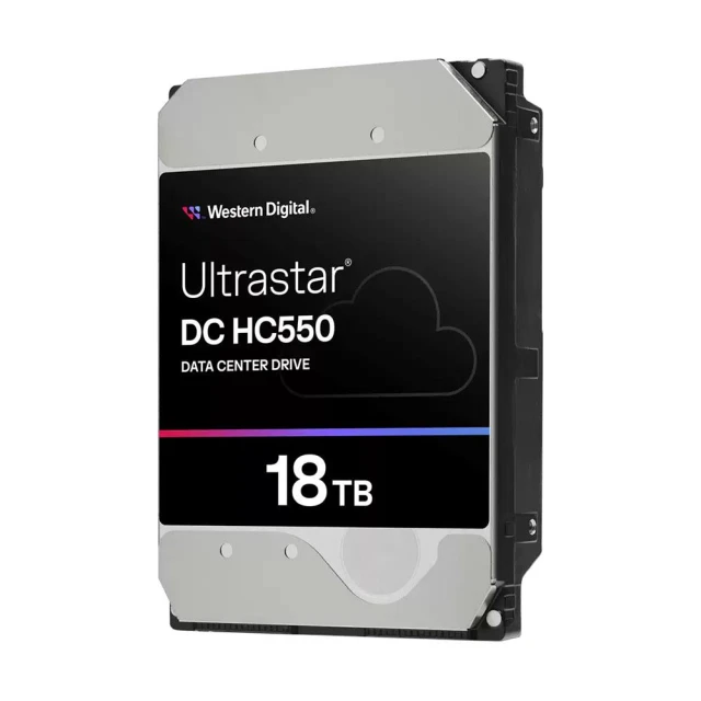 【WD 威騰】Ultrastar  DC HC550 18TB 3.5吋 企業級硬碟(5年保固)