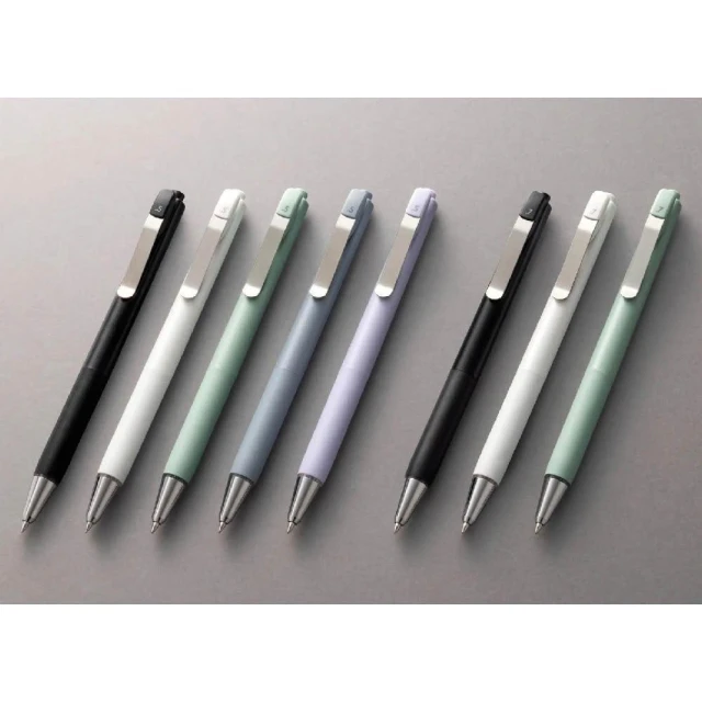 【ZEBRA 斑馬牌】ZEBRA 斑馬 0.7 BLEN U 原子筆 黑色墨 金屬筆夾 BA87 文具賞