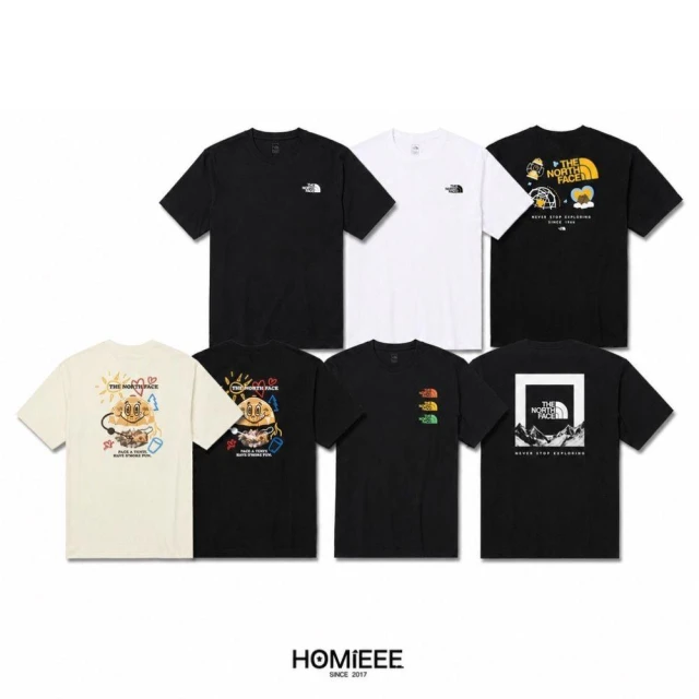 【The North Face】Homieee The North Face Tee 北臉 短袖 HUMAN MADE短袖 塗鴉 素T 男女可穿