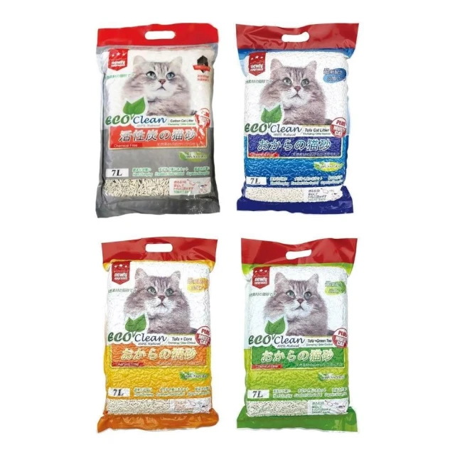 【ECO 艾可】【免運】豆腐貓砂7L約2.8公斤貓砂【6包組】 活動搶購價🎉