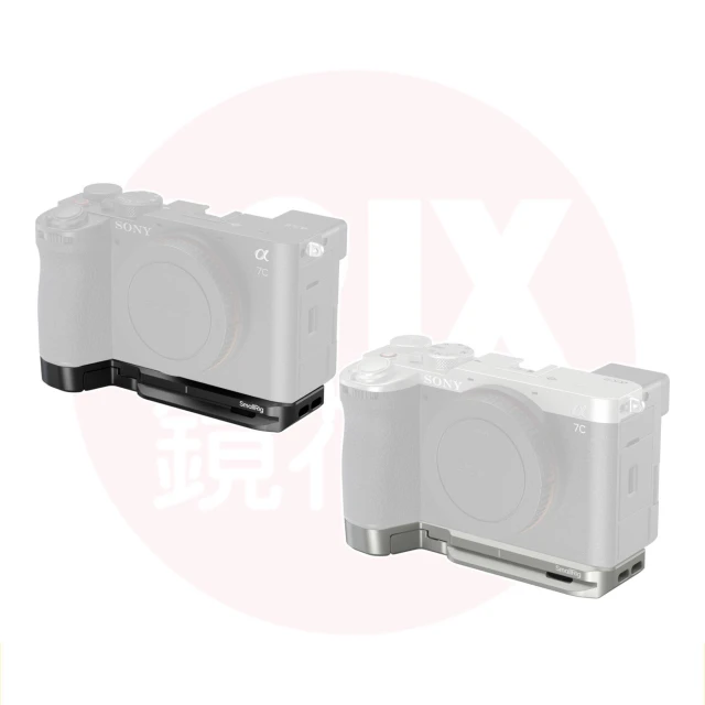 【SmallRig 斯莫格】SmallRig Sony A7C II／A7CR 底板（5481黑色／5482銀色）附Airtag槽 鏡花園