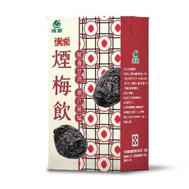 【波蜜】煙梅飲 300ml*24瓶 (箱購)