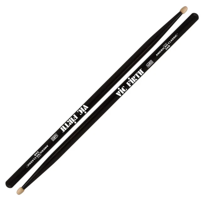 【VIC FIRTH】鼓棒 5AB 胡桃木 黑色 爵士鼓 鼓棒 鼓手 經典系列