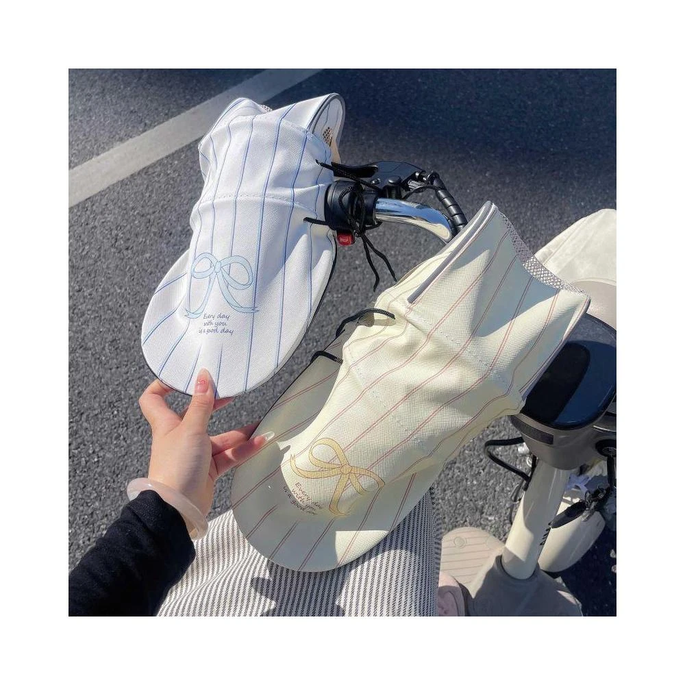 夏季電動車防曬手套遮陽防護紫外線手把套摩托車電瓶自行車通用【