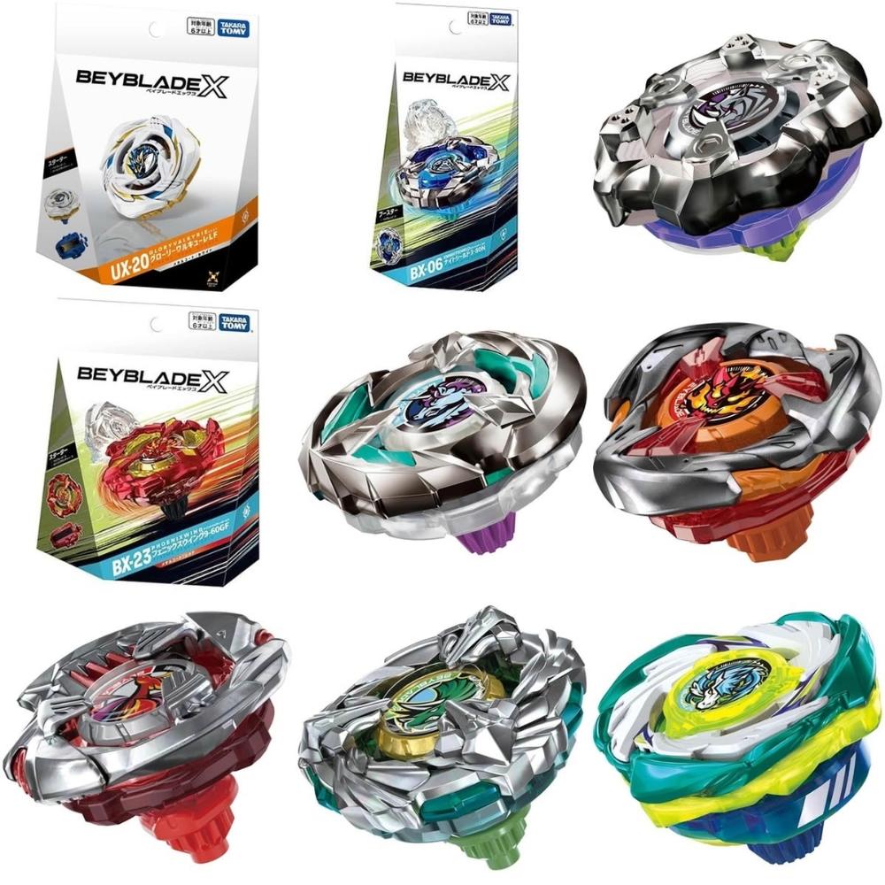 Beyblade X 战斗陀螺X まとめ売りBulk sale 大量銷售 TAKARA TOMY】 日本戰鬥陀螺X BeybladeX起始套裝增壓器助力器隨機強化