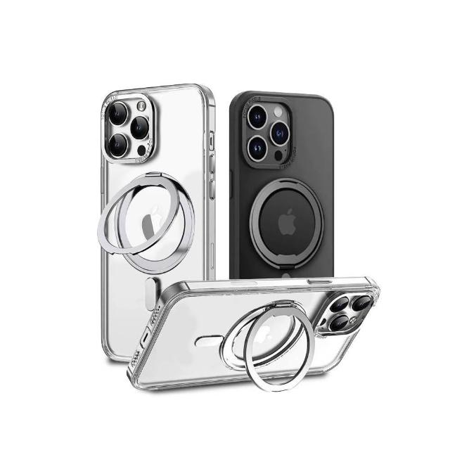 【CW】360度旋轉磁吸支架手機殼 防摔保護殼適用iPhone 18 17 16 15 14 13 12 11 Pro Max