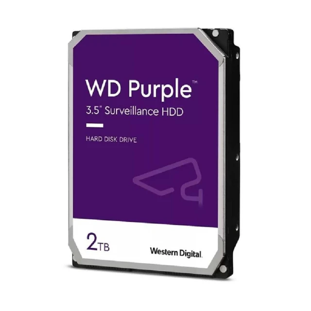 【WD 威騰】Purple紫標 2TB 3.5吋 監控硬碟 店保3年