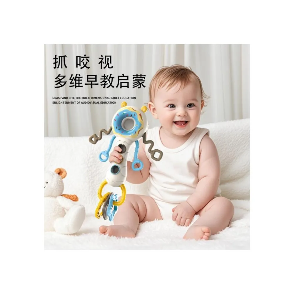 (店+)跨境熱銷嬰兒玩具手抓棒新生兒安撫拉拉樂寶寶益智早教啃咬牙膠棒