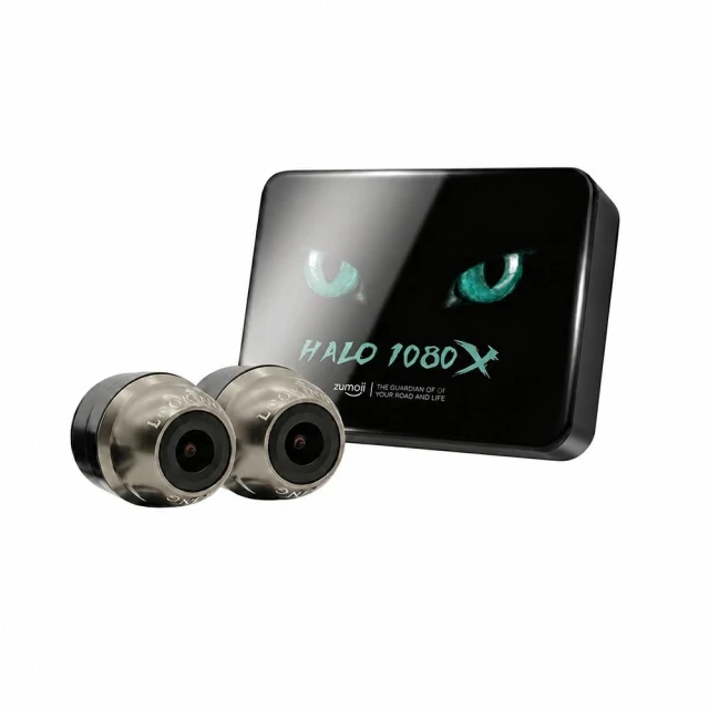【LOOKING 錄得清】 2025全新小資首選 HALO 1080X 貓貓機 機車行車記錄器 (前後雙錄/油電車通用)