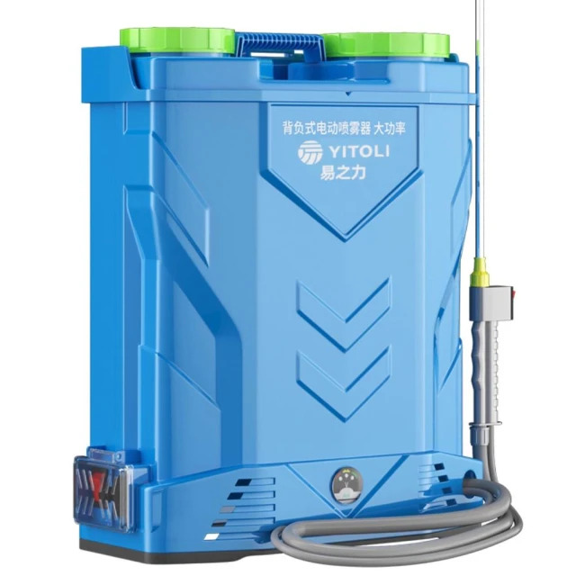 【巧可】巧可 現貨 20L锂電三開關打藥機 背負式新型攪拌式噴灑機 10A锂電高壓泵噴霧器 打藥桶 噴霧機